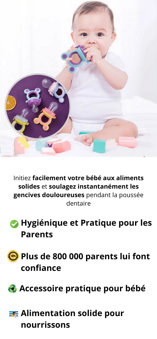 Distributeur 2 en 1 d'Aliments Pour Bébé